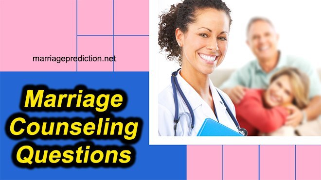 Marriage Counseling Questions